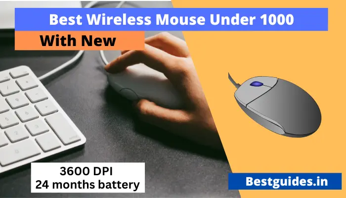 Best Wireless Mouse Under ₹1000 In 2024 (Great Value)