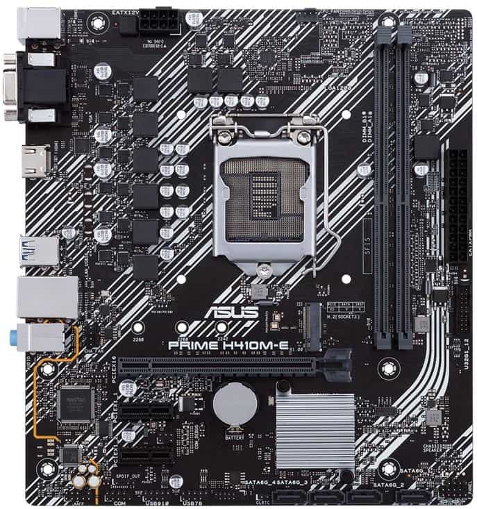 ASUS Prime H410M-E motherboard