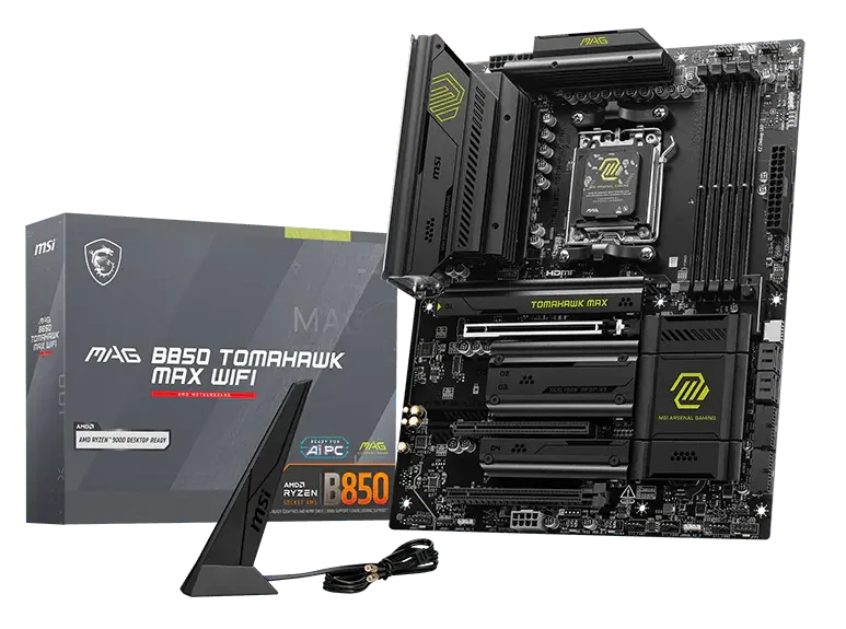 MSI MAG B850 Tomahawk Max WiFi Motherboard